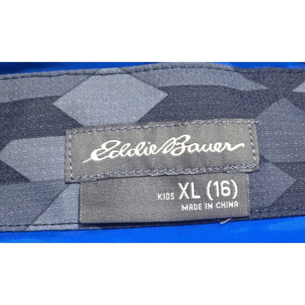 Eddie Bauer Youth 3 in 1 Jacket XL Water Resistant NWT Black Galaxy NWT - Picture 15 of 16